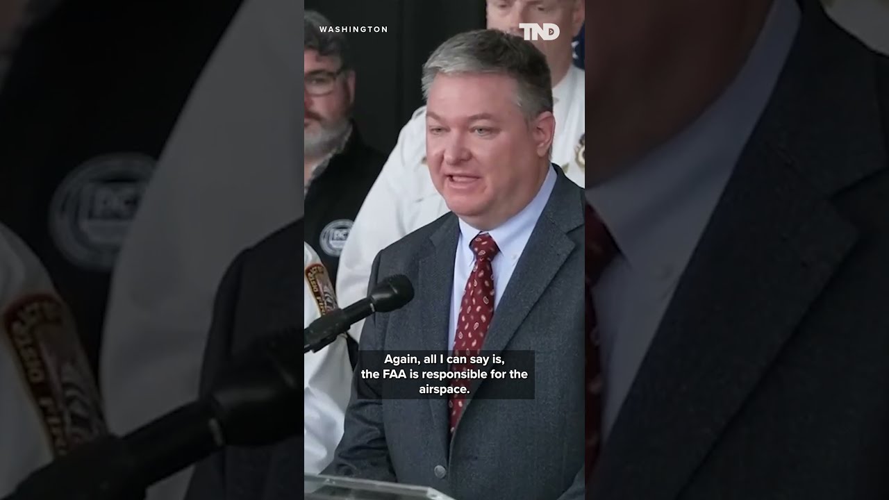 D C Airport VP Grilled On Congested Airspace After Deadly Midair Collision FAA Responsible 