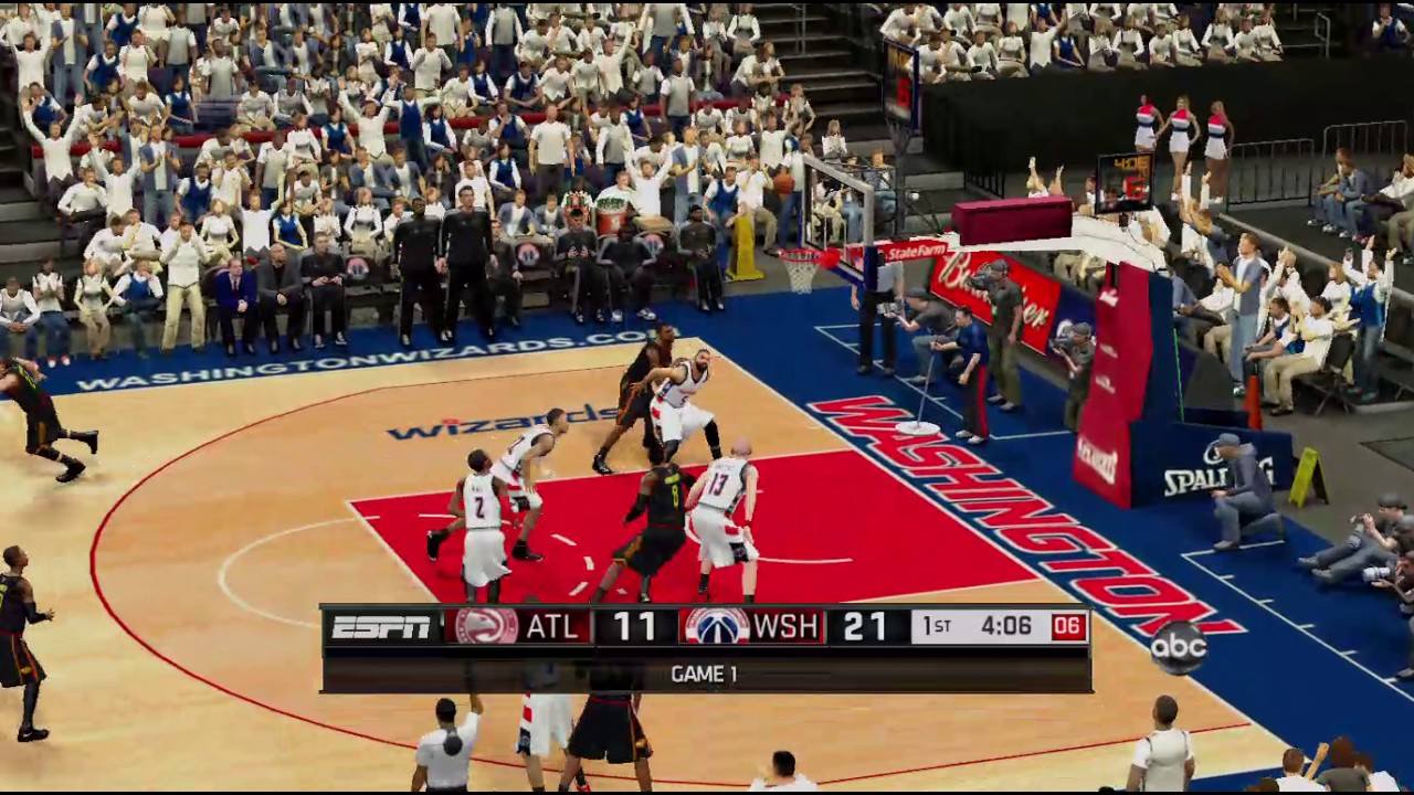 East 1st Round Game 1: Atlanta Hawks @ Washington Wizards 04-16-2017