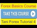 Forex Basics Course For Beginners online Video You Tube Part 4 In Urdu & Hindi by Tani Forex