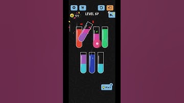 Water color sort puzzle level 57 solution walkthrough!