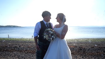 Best Friends Kirsty + Calum at Brisbane House Hotel in Largs