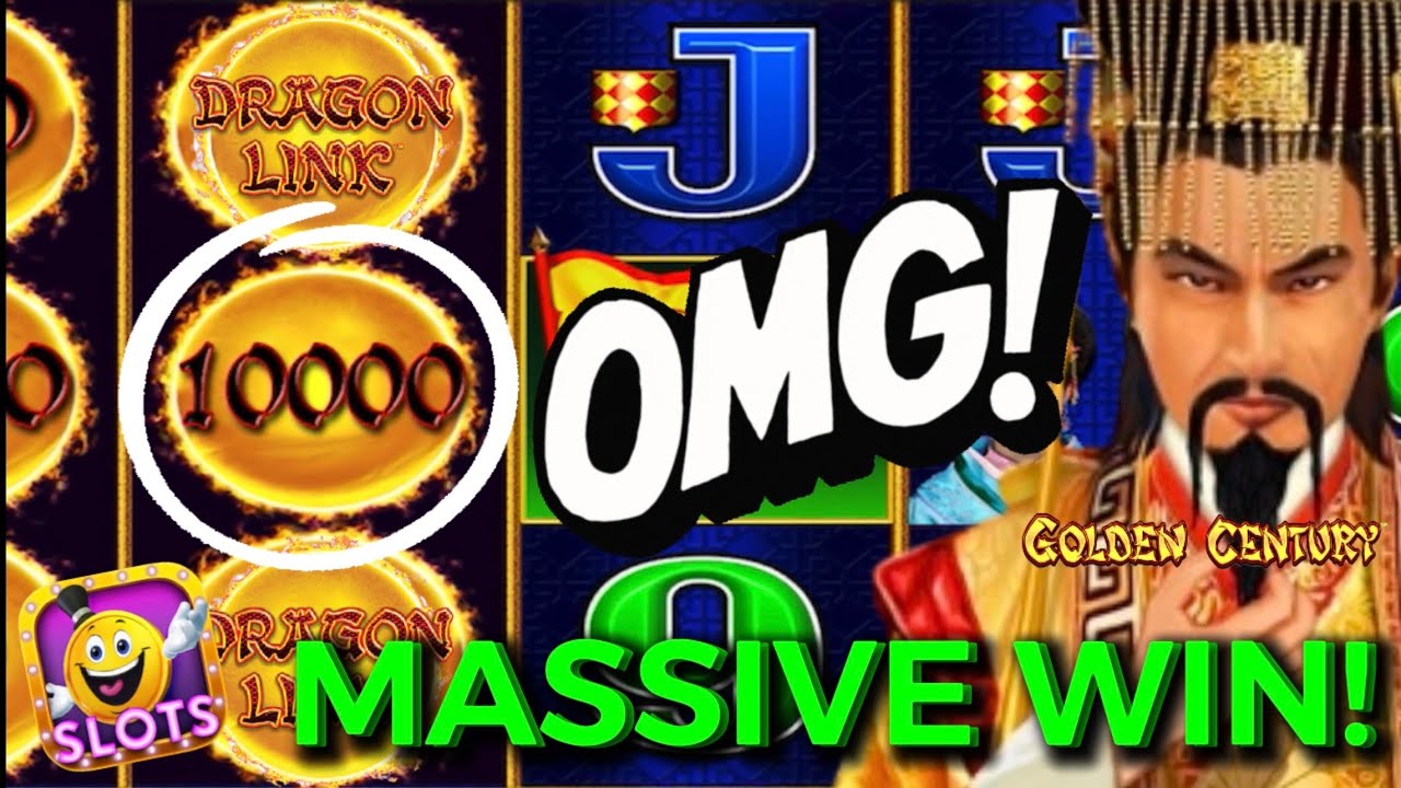 Massive win golden century dragon link jackpot cashman casino app