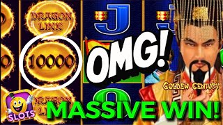 MASSIVE WIN💲Golden Century🎰Dragon Link JACKPOT! (Cashman Casino APP)