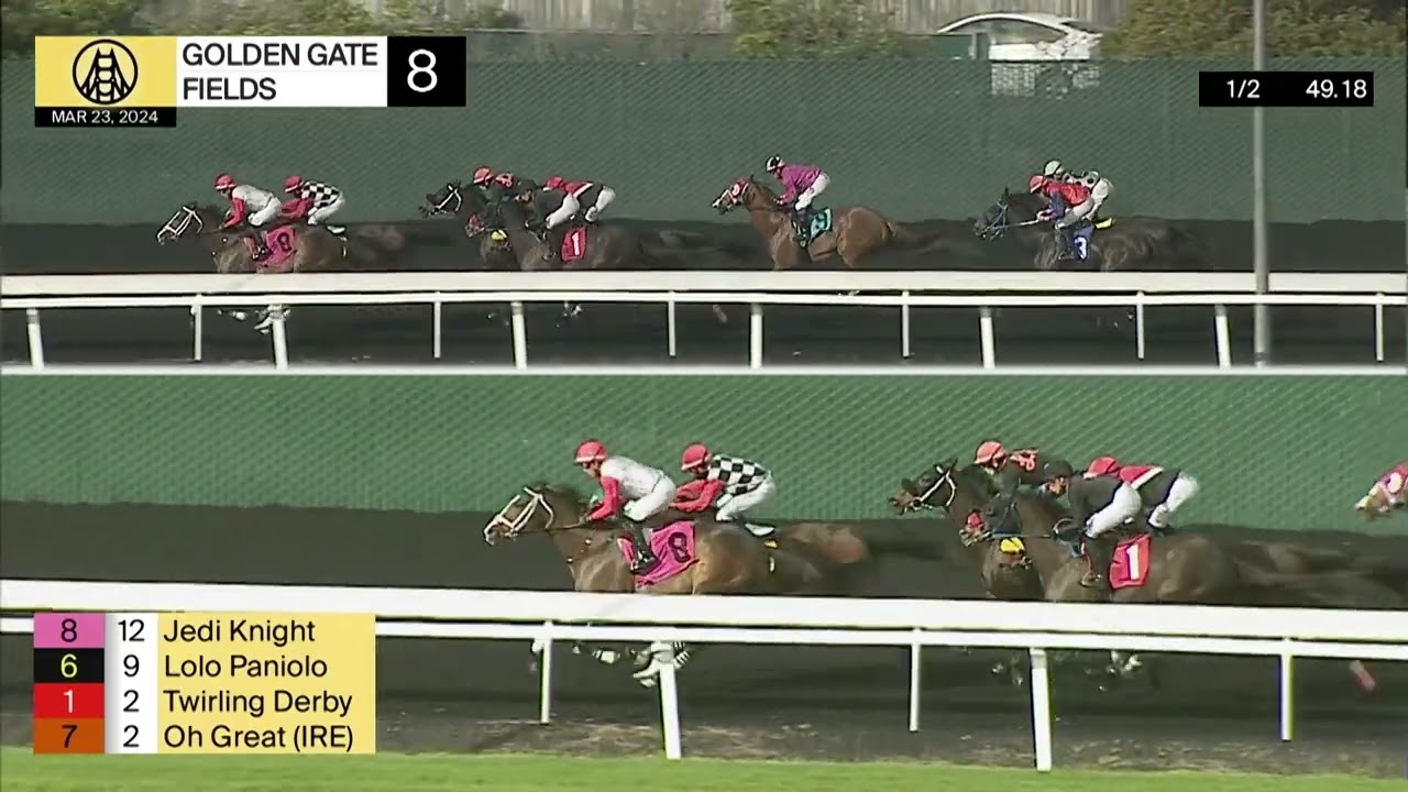 Race 8 Replay on March 23, 2024 at Golden Gate Fields