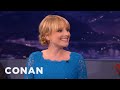 Melissa Rauch's Parents Misuse The Term "Circle Jerk" | CONAN on TBS