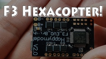 F3 Brushed Hexacopter Flight Controller