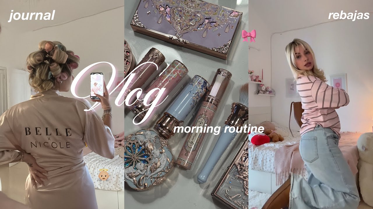 👼🏼VLOG {morning routine, rebajas 2025, journal, makeup essentials…}🤍