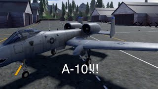 Roblox Wings Of Glory A-10 Gameplay!!!