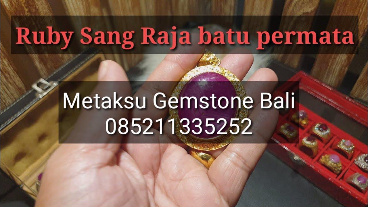 batu permata ruby asli, raja nya batu permata - YouTube