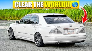 The Lexus LS430 Gets CLEAR Tailights! (How To Install Clears)