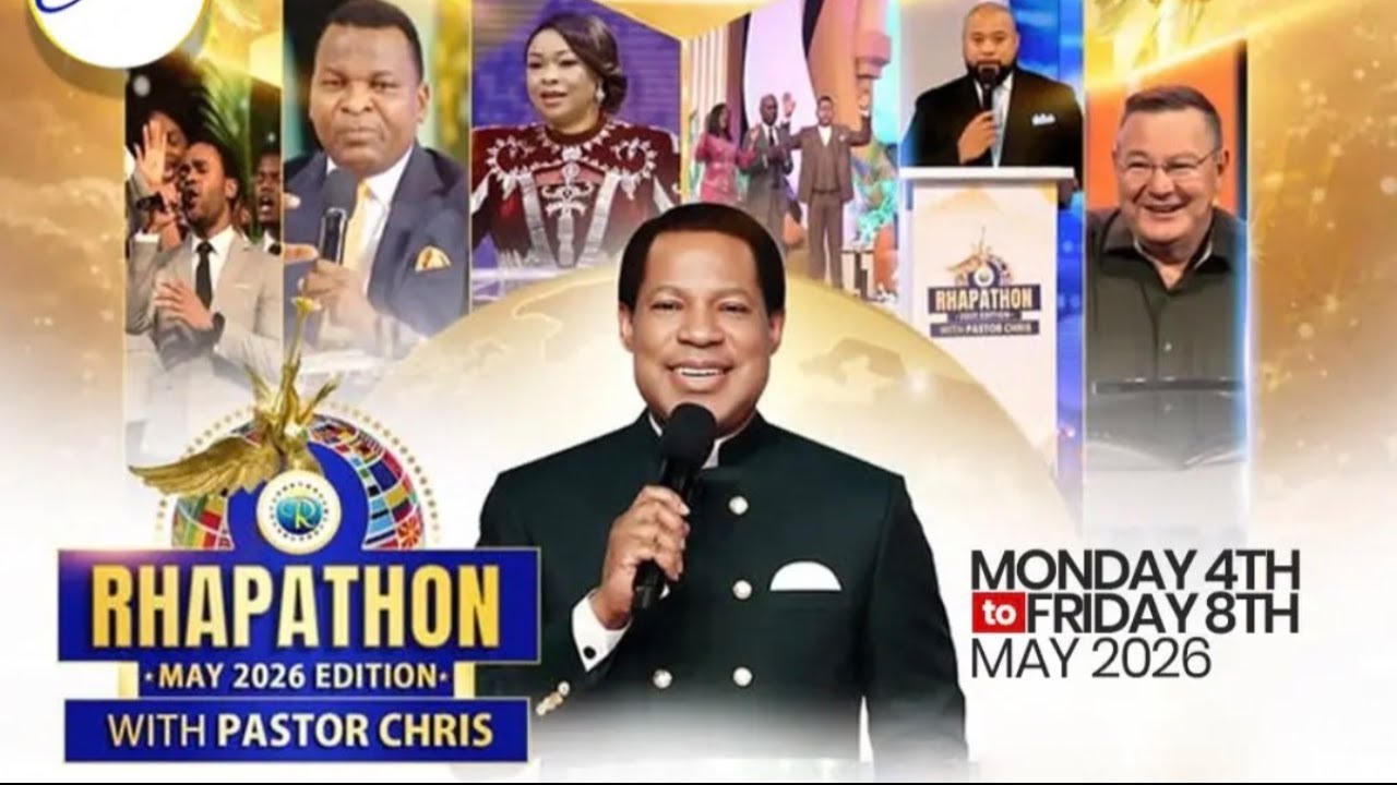 DAY 1: RHAPATHON WITH PASTOR CHRIS | MAY 2026