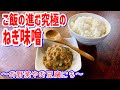 【ねぎ味噌】ご飯が止まらぬ究極のおかず味噌！