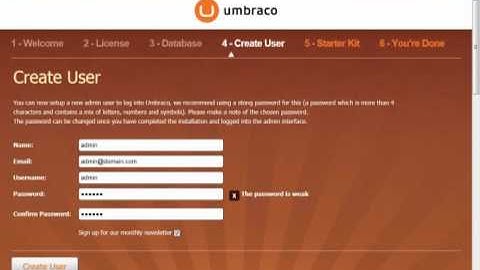 Video 3: Creando un Sitio a partir de Web Gallery "Instalando Umbraco"