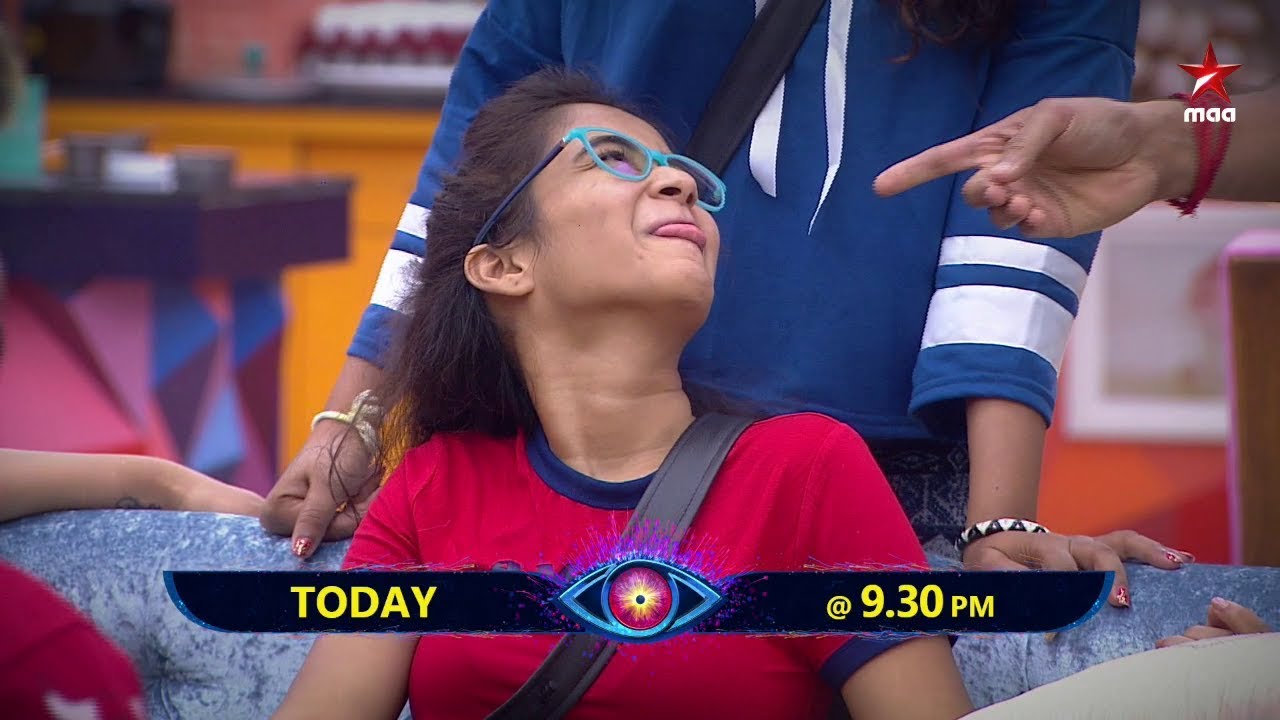 #DeepthiSunaina Cheema joke chepthe navvali..Navvandi mari 😂😏 #BiggBossTelugu2 Today at 9:30 PM tollywood box office