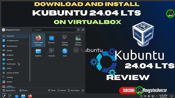 Kubuntu 24.04 LTS : Download And Install on Virtualbox and Review || Kubuntu LTS 24.04 2024  [HINDI]