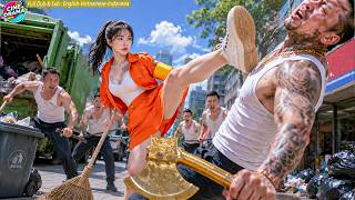 Street Sweeper Girl Insulted by Thugs, Turns Out She Is a Kung Fu Master Hiding as Beggar