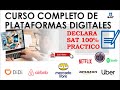 🔥CURSO DE PLATAFORMAS DIGITALES 🔥1/3 CALCULADORAS DE IMPUESTOS EN EXCEL Y DECLARACIÓN ANTE EL SAT✅