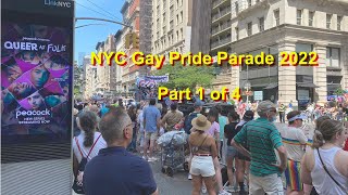 NYC Gay Pride Parade 2022, Part 1 of 4