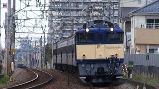 EF64 1051 旧客回送 2016.4.6