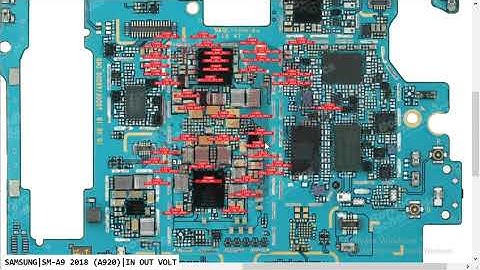 Samsung A9 2018 SM A920 In Out Voltes Power Shot Problem Hardware Solution