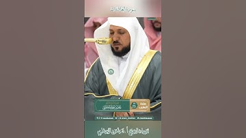 تلاوة خاشعة 🕊 سورة العاديات 🌿  الشيخ أ.د ماهر بن حمد المعيقلي