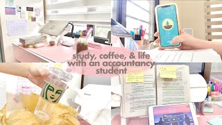 study vlog  comprehensive exam review, coffee sesh, EOD comeback, accountancy life