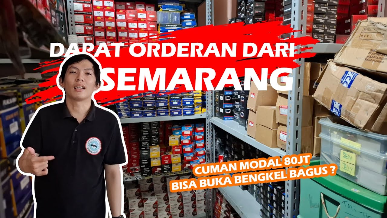 PROSES ORDERAN 80 JUTA SAMPAI BERES 2 HARI !! - REKOMENDASI DISTRIBUTOR SPAREPART MOTOR TERBAIK 2025