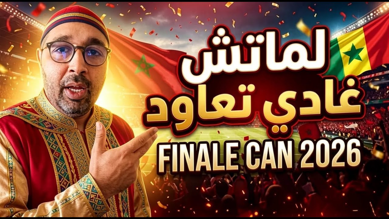 فضيحة فنهائي CAN 😱 MAROC × SENEGAL… واش يعاودو الماتش؟! 🔥