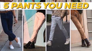 5 Pants Everyone Needs | Parker York Smith