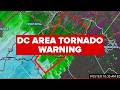 TORNADO WARNING: Several parts of Northern Virginia under a Tornado Warning