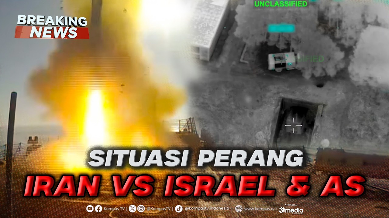 BREAKING NEWS - Situasi Terkini Perang: AS Rilis Detik-Detik Rudal Iran Dihancurkan