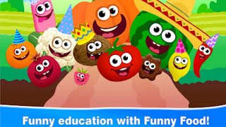 Funny Food City! Educational game for kids memory and concetration screenshot 5