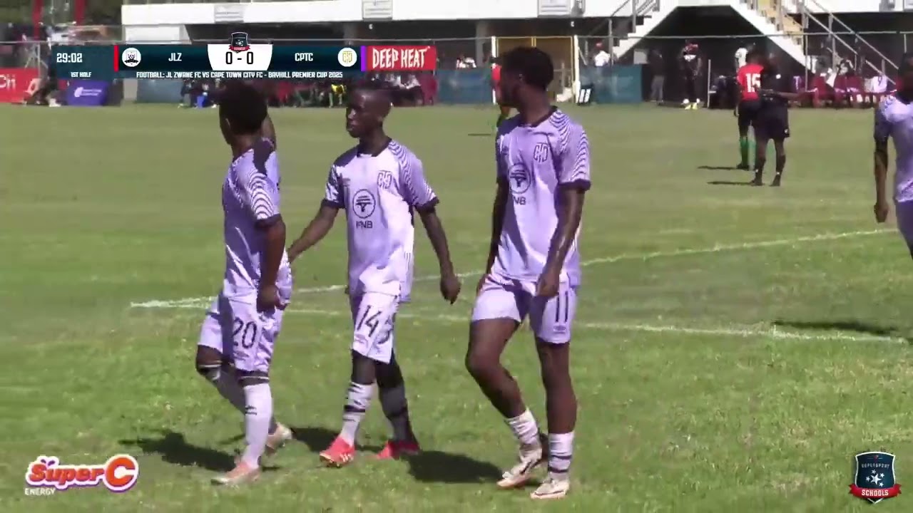 JL ZWANE FC vs CAPE TOWN CITY FC | BAYHILL PREMIER CUP FOOTBALL | MATCH HIGHLIGHTS