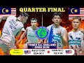 Wow! Hebat!! Aaron Chia-Soh Wooi Yik Tumbangkan Rakan Senegara‼️Mara Ke Separuh AKHIR!!