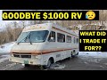 Trading My $1000 Camper For A Surprise Vehicle!