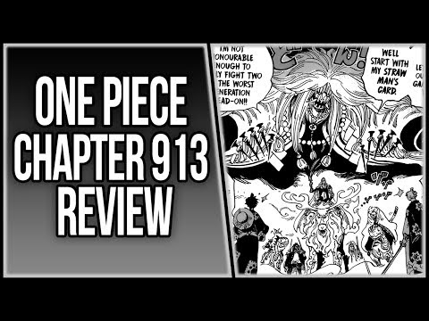 One Piece Chapter 913 Review ワンピース Youtube