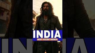 😱 India's Most Violent Movie Scenes Ever! 🔥 #Shorts #bollywood #southmovies