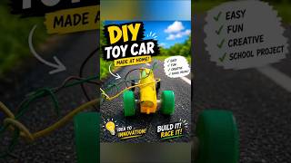 DIY Toy Car 🚗 Amazing School Science Project | Easy Homemade Car Model