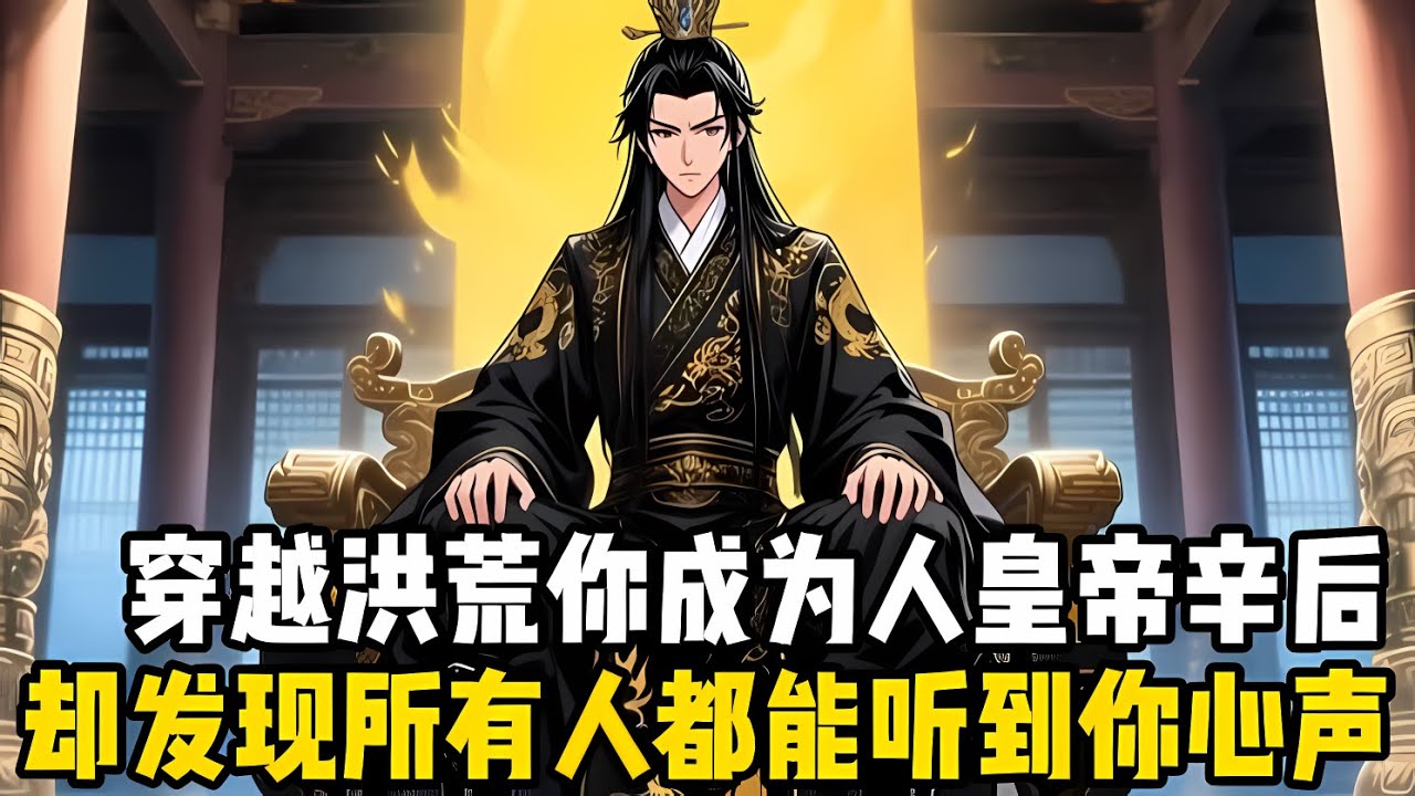 穿越成人皇帝辛，你本想夜夜笙歌酒池肉林，等大商覆滅然後成就大道聖人，卻不料所有人竟都能聽到你的心聲#漫画 #小说 #玄幻