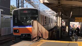 東武東上線 30000系31607F+31407F・川越特急 50090型51093F 下板橋留置線出庫・10030型11637F+11442F・30000系31604F +31404F