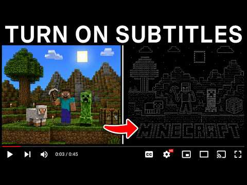 I made Minecraft out of YouTube Subtitles