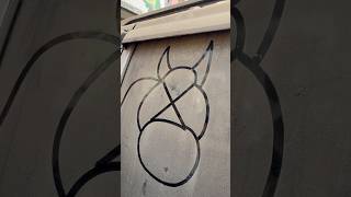 X = Cow face with step by step! #art #shorts #youtubeshorts !