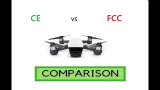 DJI Spark Comparison WIFI Range Test  CE vs FCC