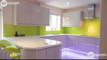 Lắp Kính Màu Ốp Bếp Bảo Hành 10 Năm| Kính Ốp Bếp Giá Rẻ Tại Hà Nội