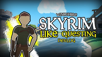 Skyrim-like Questing System in our Indie Game!