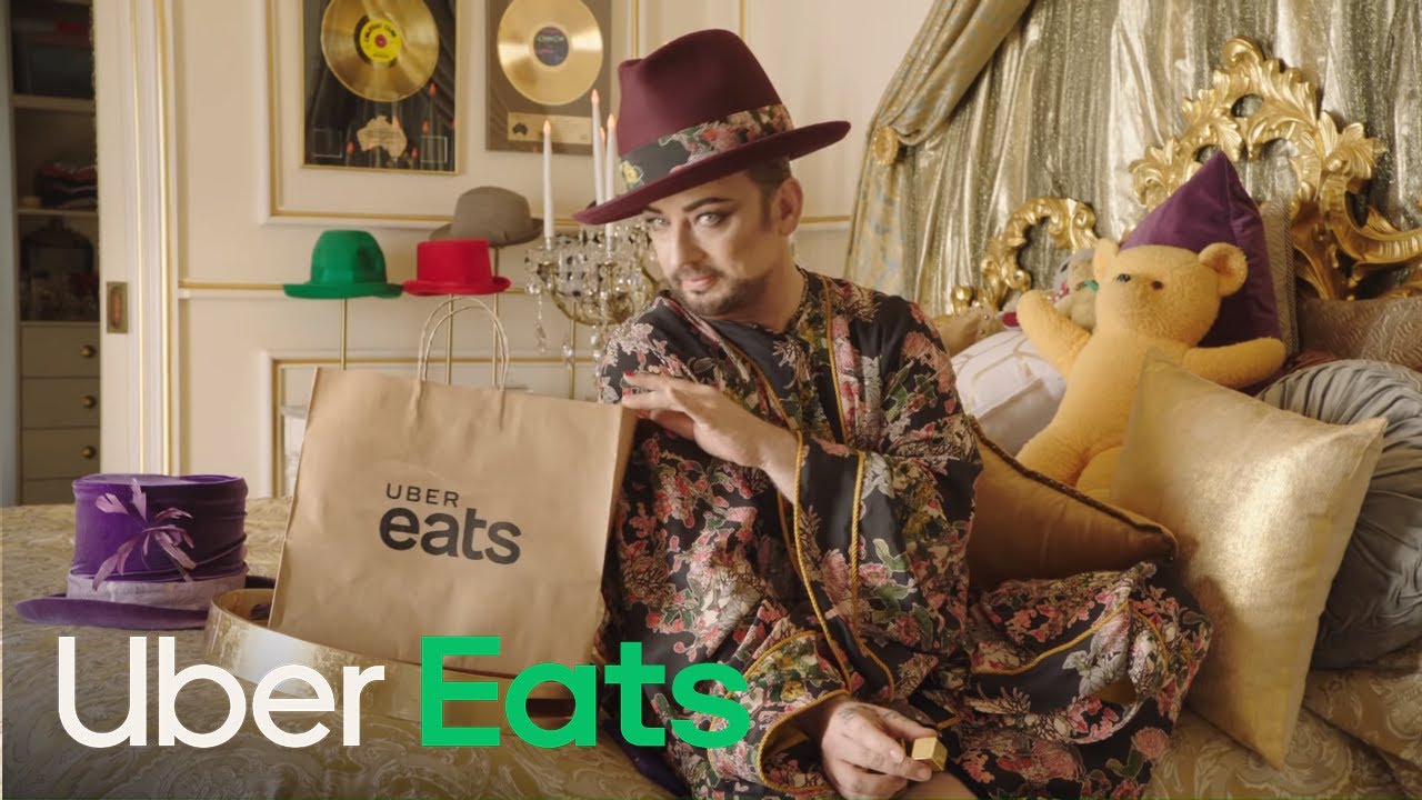 Boy George  Tonight Iu0027ll be eating  Uber Eats