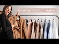 What I&#39;m Wearing On Repeat All Fall / Winter | Capsule Wardrobe Favourites | by Erin Elizabeth