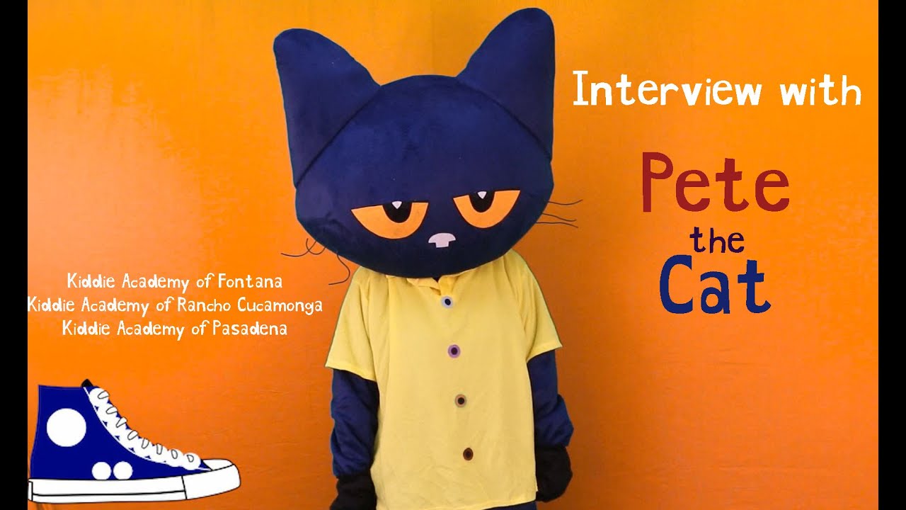 Pete the Cat Interview Youtube Storytime Live - YouTube