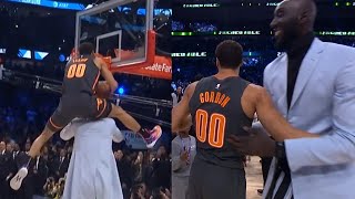 Aaron Gordon Shocks Entire Crowd After Dunk Over Tacko Fall | 2020 NBA Slam Dunk Contest