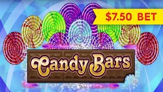 Candy Bars Slot - BIG WIN PROGRESSIVE - $7.50 Max Bet! screenshot 2